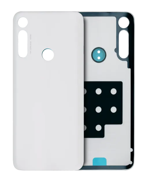Zadní sklo pro Motorola Moto G Fast (XT2045-3 / 2020) (Pearl White)