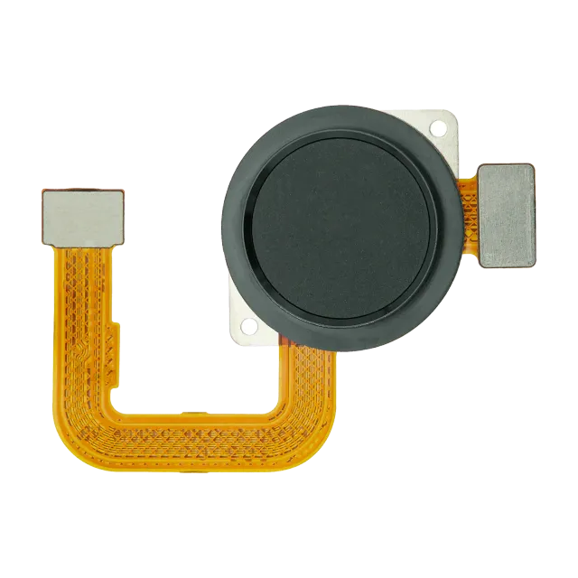 Otisků prstů čtečka s flex kabelem pro Motorola Moto G Power (XT2041-4 / XT2041-6 / XT2041-7 / XT2041DL / 2020) (Smoke Black)