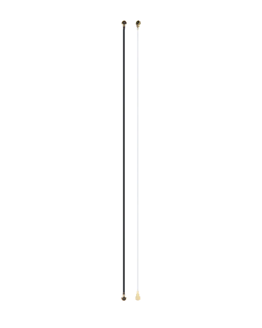 Kabel antény pro Motorola Moto G Power (XT2041-4 / XT2041-6 / XT2041-7 / XT2041DL / 2020) (sada 2 ks) (Black: 11.1cm, White: 10.4cm)