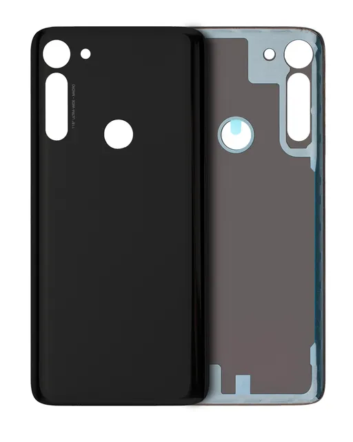 Zadní sklo pro Motorola Moto G Power (XT2041 / 2020) / G8 Power (XT2041DL / 2020) (originál OEM) (Smoke Black)