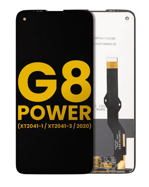 LCD displej bez rámečku pro Motorola Moto G8 Power (XT2041-1 / XT2041-3 / 2020) (repasovaný) (všechny barvy)