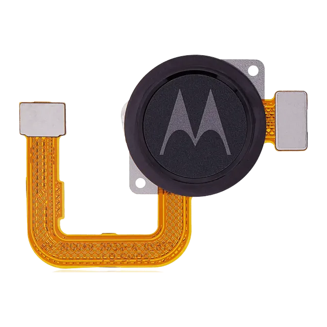 Otisků prstů čtečka s flex kabelem pro Motorola Moto G Power / G8 Power (XT2041 / 2020) (originál OEM) (Smoke Black)