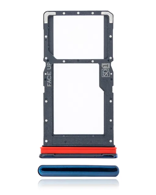 SIM šuplík (jedna SIM) pro Motorola Moto G8 Power (XT2041-1 / XT2041-3 / 2020) (Capri Blue)