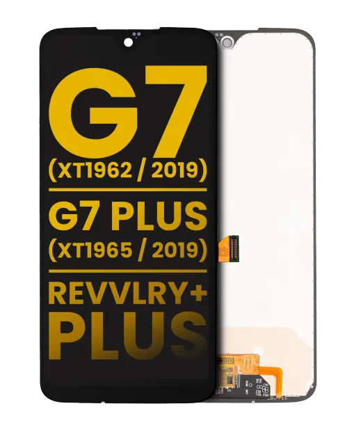LCD displej bez rámečku pro Motorola Moto G7 (XT1962 / 2019) / G7 Plus (XT1965 / 2019) / T-Mobile Revvlry Plus (repasovaný) (všechny barvy)