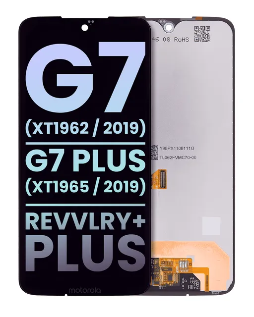 LCD displej bez rámečku pro Motorola Moto G7 (XT1962 / 2019) / G7 Plus (XT1965 / 2019) / T-Mobile Revvlry Plus (originál OEM) (všechny barvy)