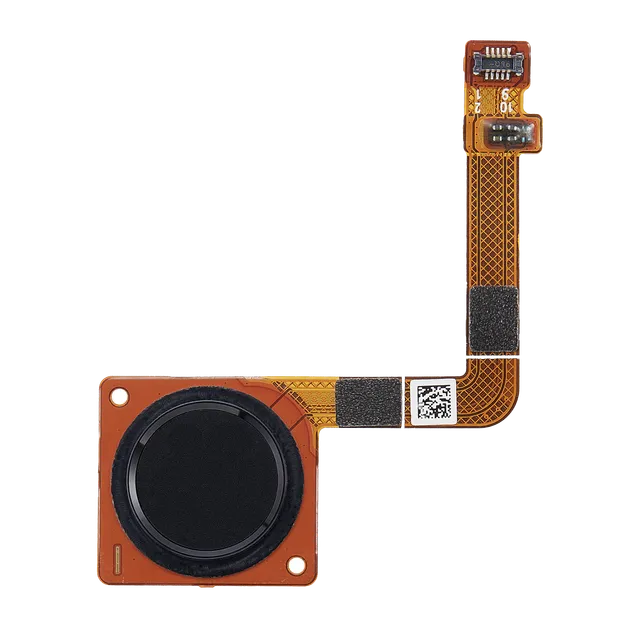 Tlačítko Home s flex kabelem snímače otisků pro Motorola Moto G7 (XT1962 / 2019) (Ceramic Black)