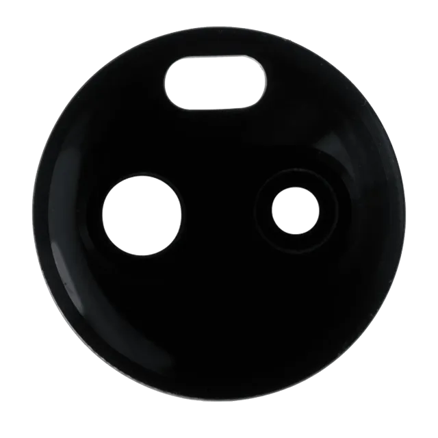 Sklíčko zadní kamery pro Motorola Moto G7 (XT1962 / 2019) (originál OEM) (černá)