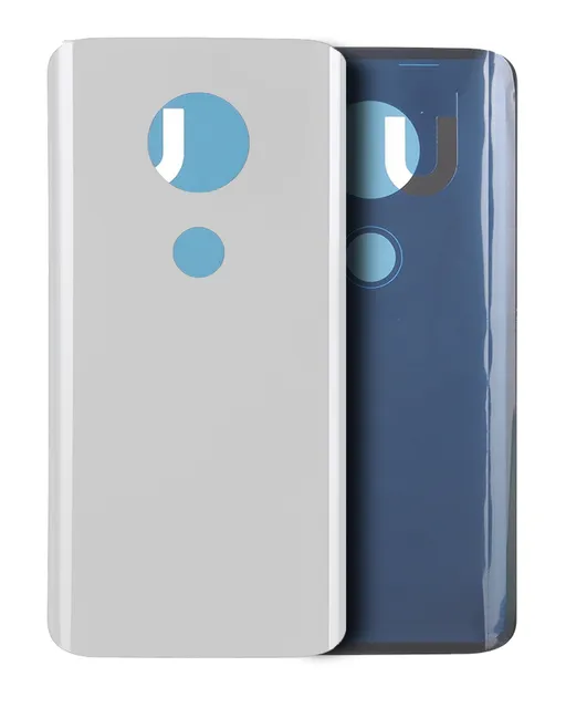 Zadní sklo pro Motorola Moto G7 (XT1962 / 2019) (originál OEM) (Clear White)