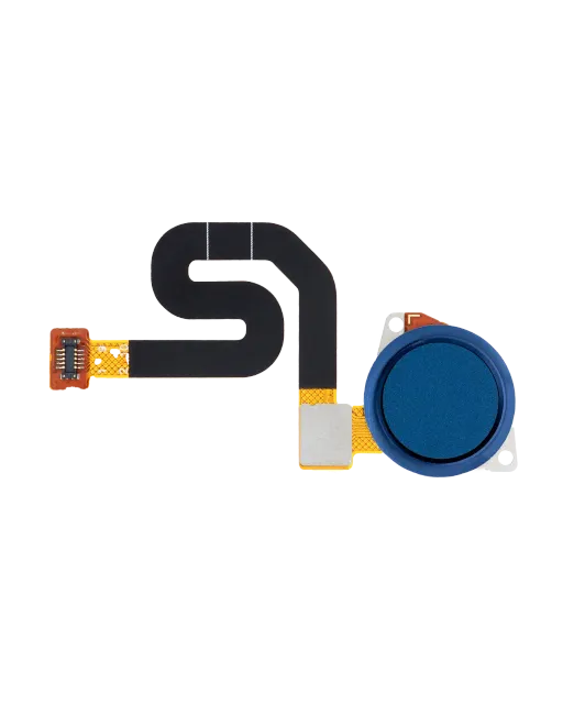 Otisků prstů Scanner s flexem pro Motorola Moto G7 Power (XT1955 / 2019) / G7 Play (XT1952 / 2019) / G7 Supra (XT1955-5 / 2019) (modrá)