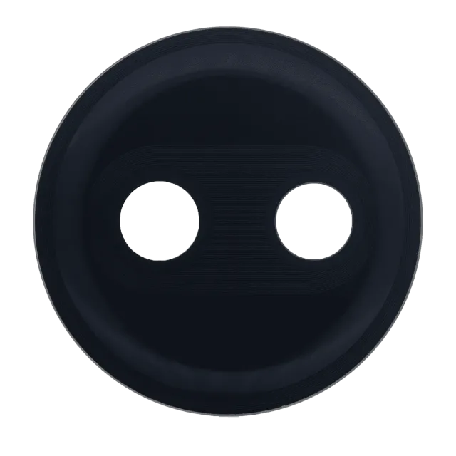 Sklíčko zadní kamery pro Motorola Moto G7 Power (XT1955 / 2019) (originál OEM) (Ceramic Black)