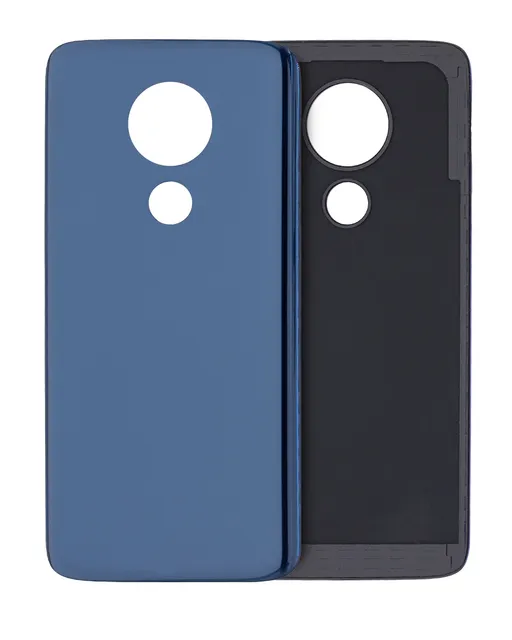 Zadní sklo pro Motorola Moto G7 Power (XT1955 / 2019) (Marine Blue) (mezinárodní verze)