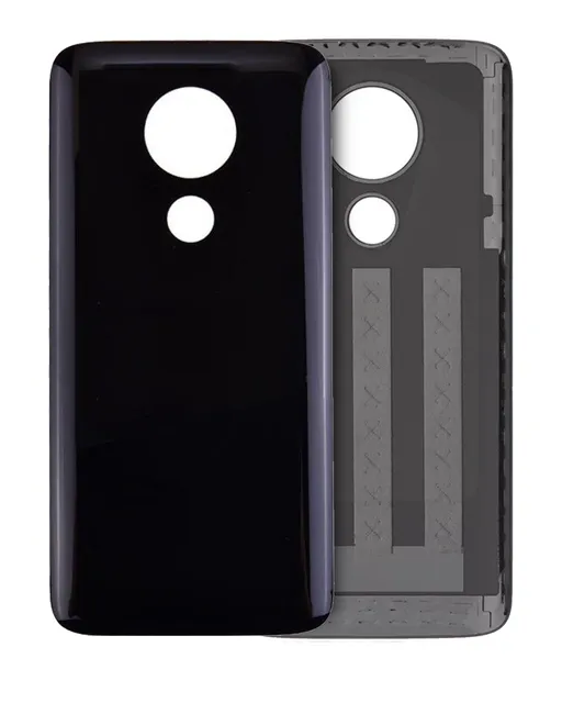Zadní sklo pro Motorola Moto G7 Power (XT1955 / 2019) (Ceramic Black)