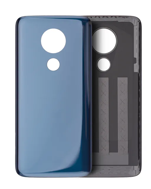 Zadní sklo pro Motorola Moto G7 Power (XT1955 / 2019) (Marine Blue) (US verze)