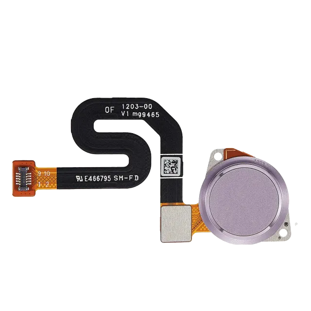 Otisků prstů Scanner s flexem pro Motorola Moto G7 Power (XT1955 / 2019) (Iced Violet)