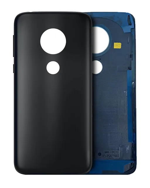 Zadní sklo pro Motorola Moto G7 Play (XT1952 / 2019) (černá) (US verze)