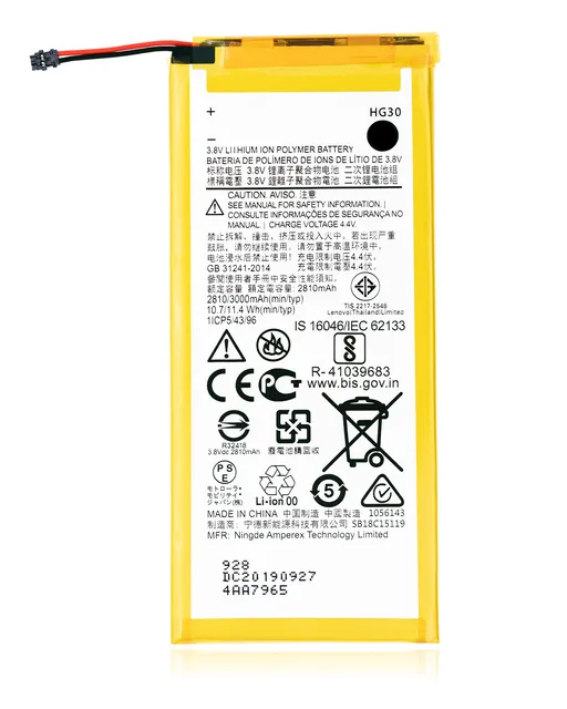 Baterie pro Motorola Moto G6 (XT1925 / 2018) / G5S Plus (XT1806 / 2017) (HG30)
