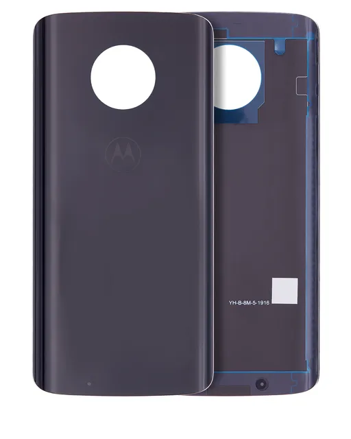 Zadní sklo pro Motorola Moto G6 (XT1925 / 2018) (originál OEM) (černá)