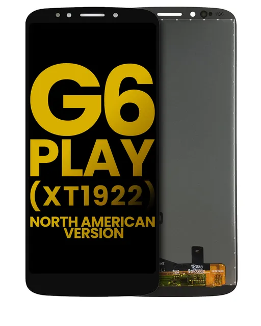LCD displej bez rámečku pro Motorola Moto G6 Play (XT1922 / 2018) (US verze) (černá)