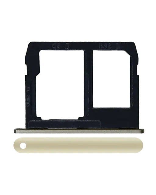 SIM šuplík pro Motorola Moto G5S Plus (XT1806 / 2017) (zlatá) (Dual Card Version)