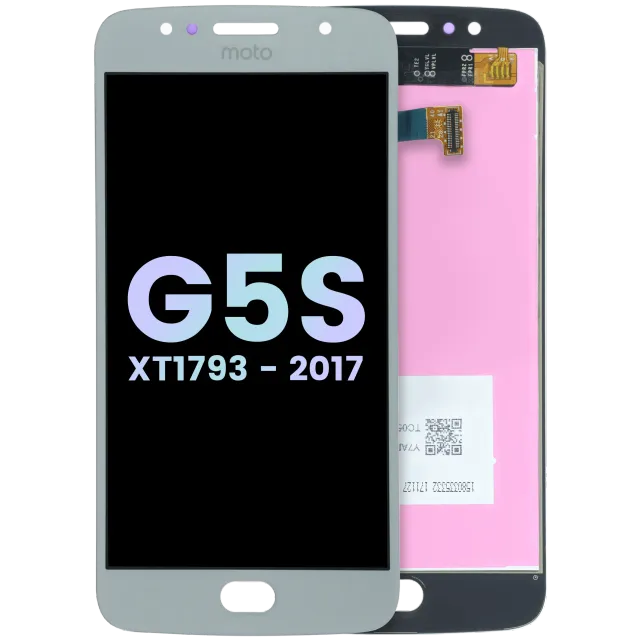 LCD displej bez rámečku pro Motorola Moto G5s (XT1793 / 2017) (originál OEM) (Lunar Gray)