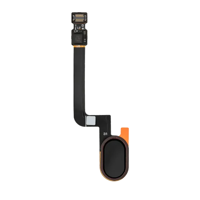 Tlačítko Home s flex kabelem snímače otisků pro Motorola Moto G5S (XT1797 / 2017) (černá)