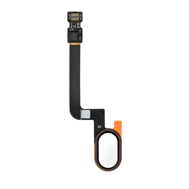 Tlačítko Home s flex kabelem snímače otisků pro Motorola Moto G5S (XT1797 / 2017) (bílá)