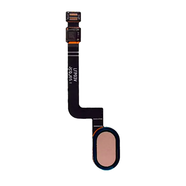 Otisků prstů scanner s flex kabelem pro Motorola Moto G5 Plus (XT1687 / 2017) (originál OEM) (zlatá)