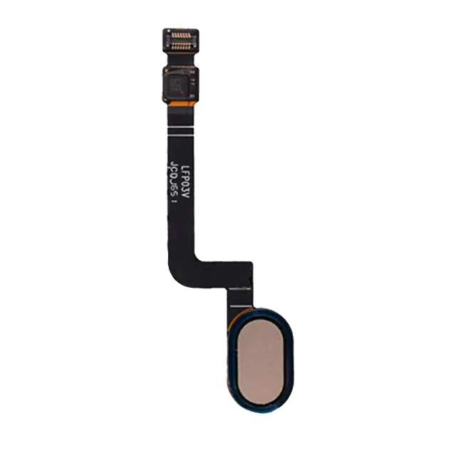 Tlačítko Home s flex kabelem pro Motorola Moto G5 Plus (XT1687 / 2017) (zlatá)