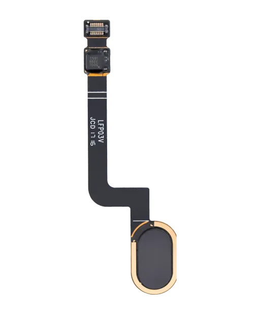 Tlačítko Home s flex kabelem pro Motorola Moto G5 Plus (XT1687 / 2017) (černá)