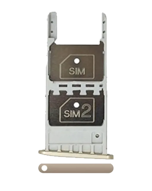 SIM šuplík pro Motorola Moto G5 Plus (XT1687 / 2017) (zlatá)