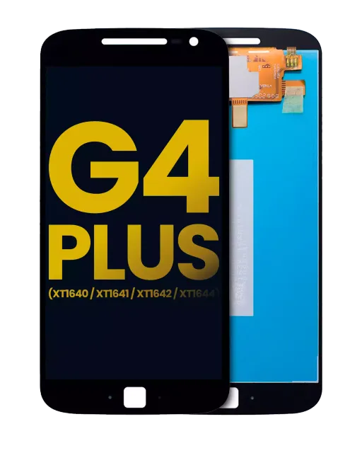 LCD displej bez rámečku pro Motorola Moto G4 Plus (XT1640 / XT1641 / XT1642 / XT1644 / 2016) (repasovaný) (černá)