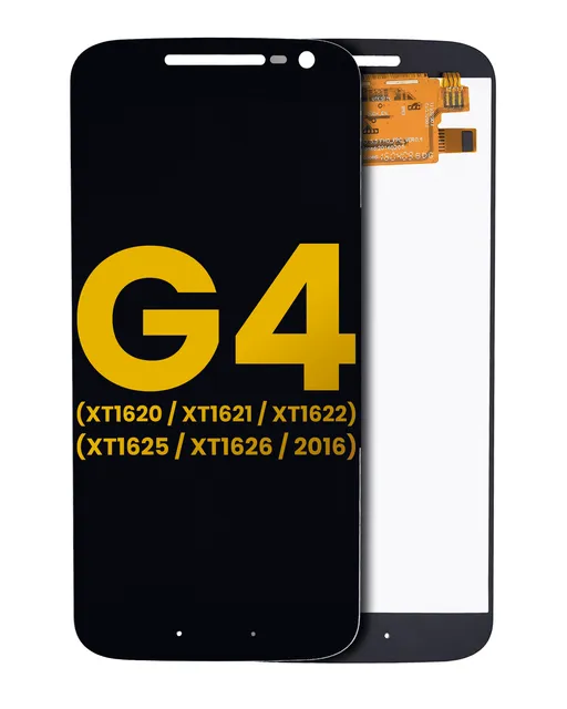 LCD displej bez rámečku pro Motorola Moto G4 (XT1620 / XT1621 / XT1622 / XT1625 / XT1626 / 2016) (repasovaný) (černá)