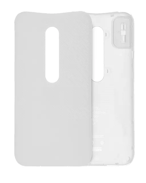 Zadní sklo pro Motorola Moto G3 (XT1540 / 2015) (bílá)