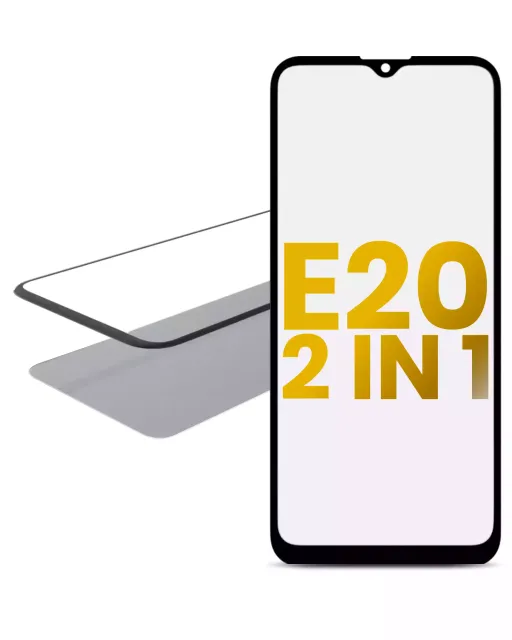 2v1 přední sklo s OCA (předinstalováno) pro Motorola Moto E20 (XT2155 / 2021)
