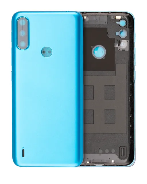 Zadní sklo pro Motorola Moto E7 Power (XT2097-6 / 2021) (Tahiti Blue)