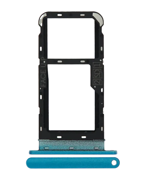 SIM šuplík (dvě SIM) pro Motorola Moto E7 Power (XT2097-6 / 2021) (Tahiti Blue)