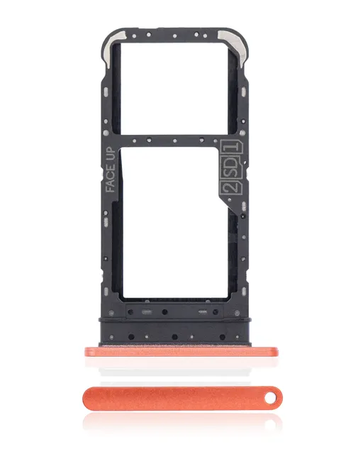 SIM šuplík (dvě SIM) pro Motorola Moto E7 (XT2095 / 2020) (Satin Coral)