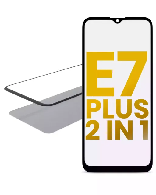 2v1 přední sklo s OCA (předinstalováno) pro Motorola Moto E7 Plus (XT2081 / 2020)