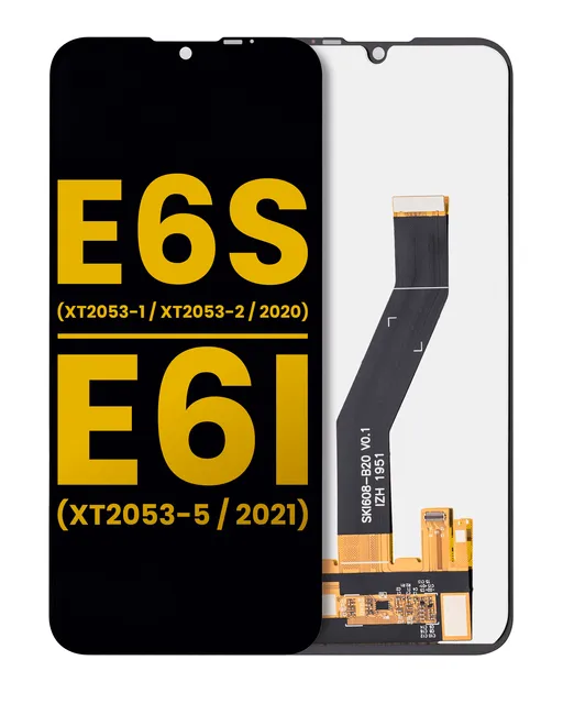 LCD displej bez rámečku pro Motorola Moto E6s (XT2053-1 / XT2053-2 / 2020) / E6i (XT2053-5 / 2021) (repasovaný) (všechny barvy)