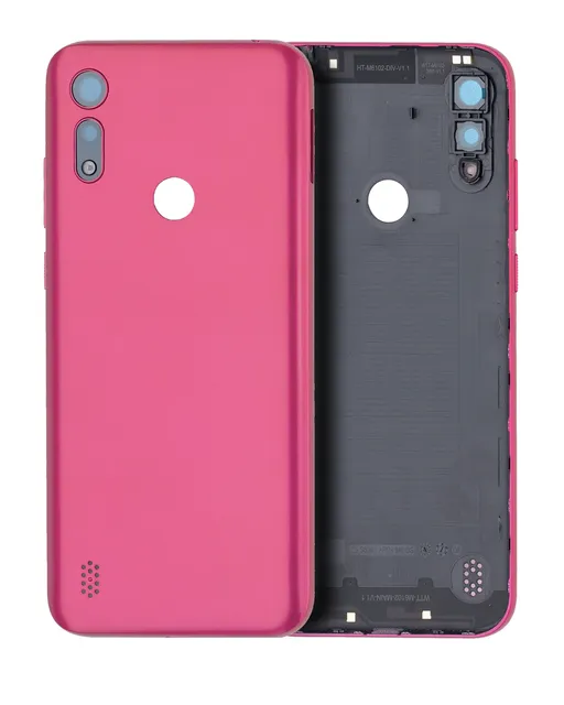 Zadní sklo pro Motorola Moto E6i (XT2053-5 / 2021) (růžová)