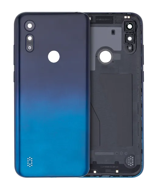 Zadní sklo pro Motorola Moto E6S (XT2053 / 2020) (Peacock Blue)