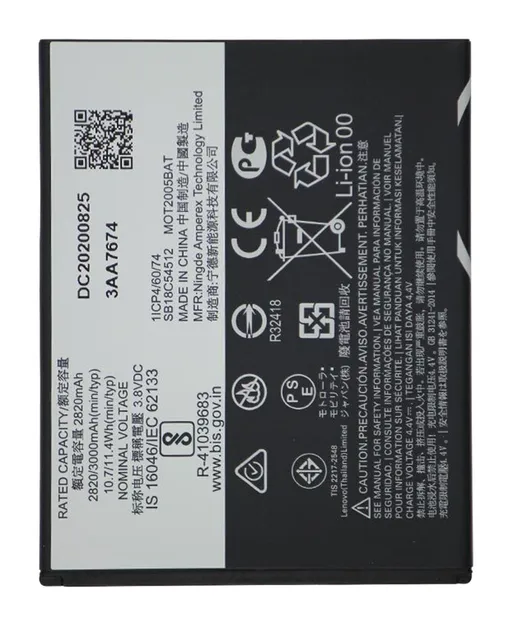 Baterie pro Motorola Moto E6 (XT2005 / 2019) (originál OEM) (KE40)