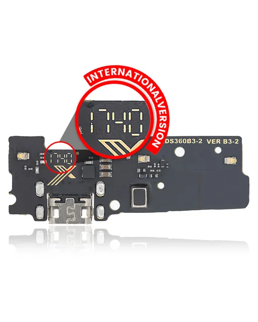 Deska nabíjecího konektoru pro Motorola Moto E4 Plus (XT1774 / XT1771 / 2017) (International Version / Rev 1702)