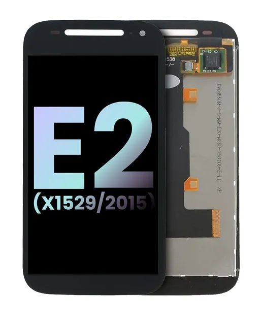 LCD displej bez rámečku pro Motorola Moto E2 (2. gen.) (X1529 / 2015) (originál OEM) (černá)