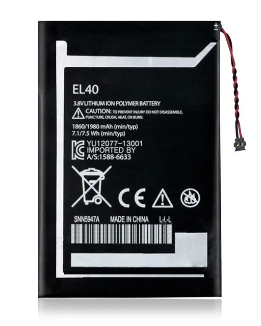 Baterie pro Motorola Moto E (XT1022 / 2014) (EL40)
