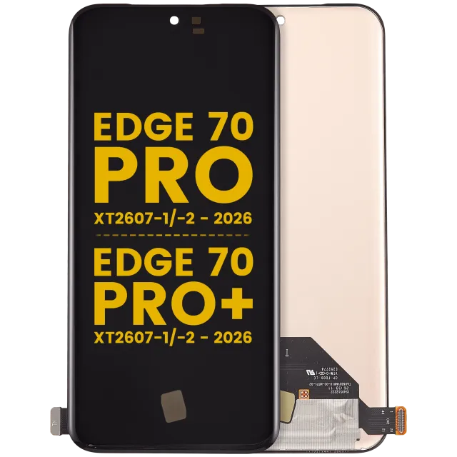 OLED displej bez rámečku pro Motorola Edge 70 Pro (XT2607-1/-2 / 2026) / Edge 70 Pro+ (XT2607-1/-2 / 2026) (repasovaný) (všechny barvy)