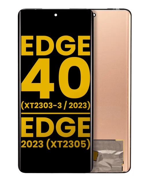 OLED displej bez rámečku pro Motorola Moto Edge 40 (XT2303-3 / 2023) / Edge (XT2305 / 2023) (repasovaný) (všechny barvy)