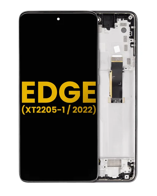 OLED displej s rámečkem pro Motorola Moto Edge (XT2205-1 / 2022) (repasovaný) (šedá)