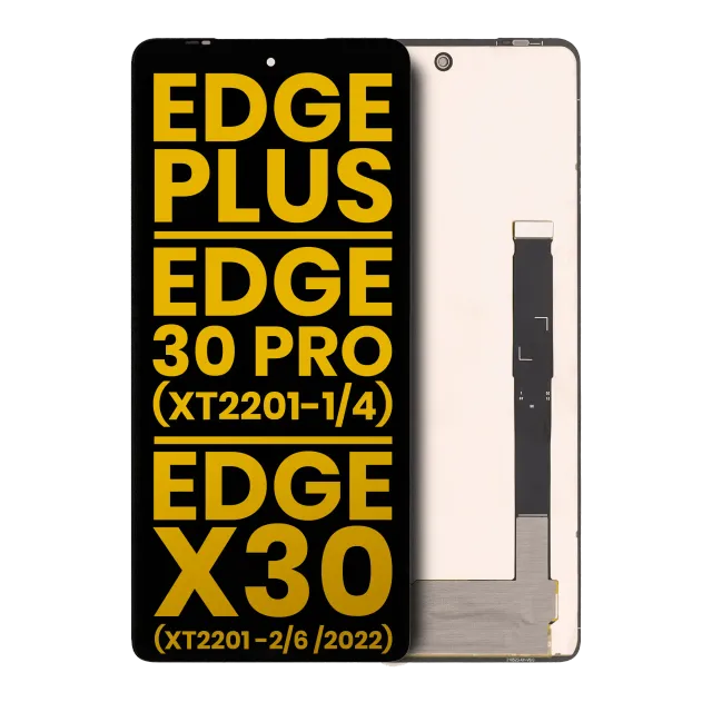OLED displej bez rámečku pro Motorola Moto Edge Plus / Edge 30 Pro (XT2201-1/4) / Edge X30 5G (XT2201-2/6 /2022) (repasovaný) (všechny barvy)