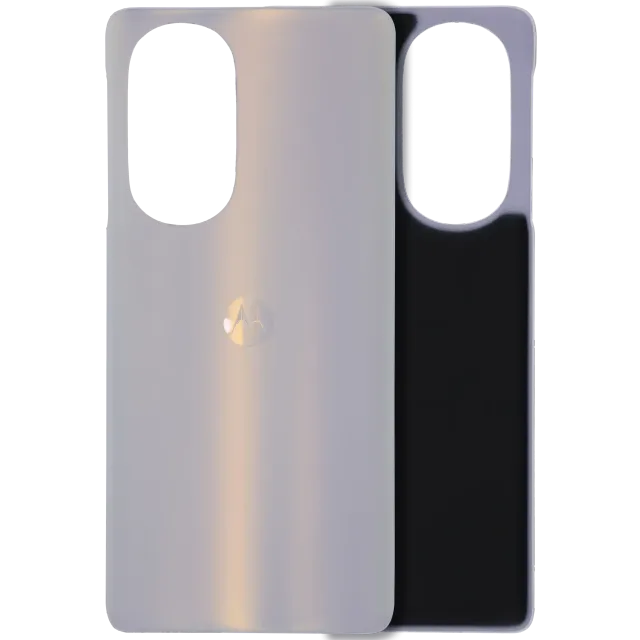 Zadní sklo pro Motorola Moto Edge Plus / Edge 30 Pro (XT2201-1/4) / Edge X30 5G (XT2201 -2/6 /2022) (originál OEM) (Stardust White)